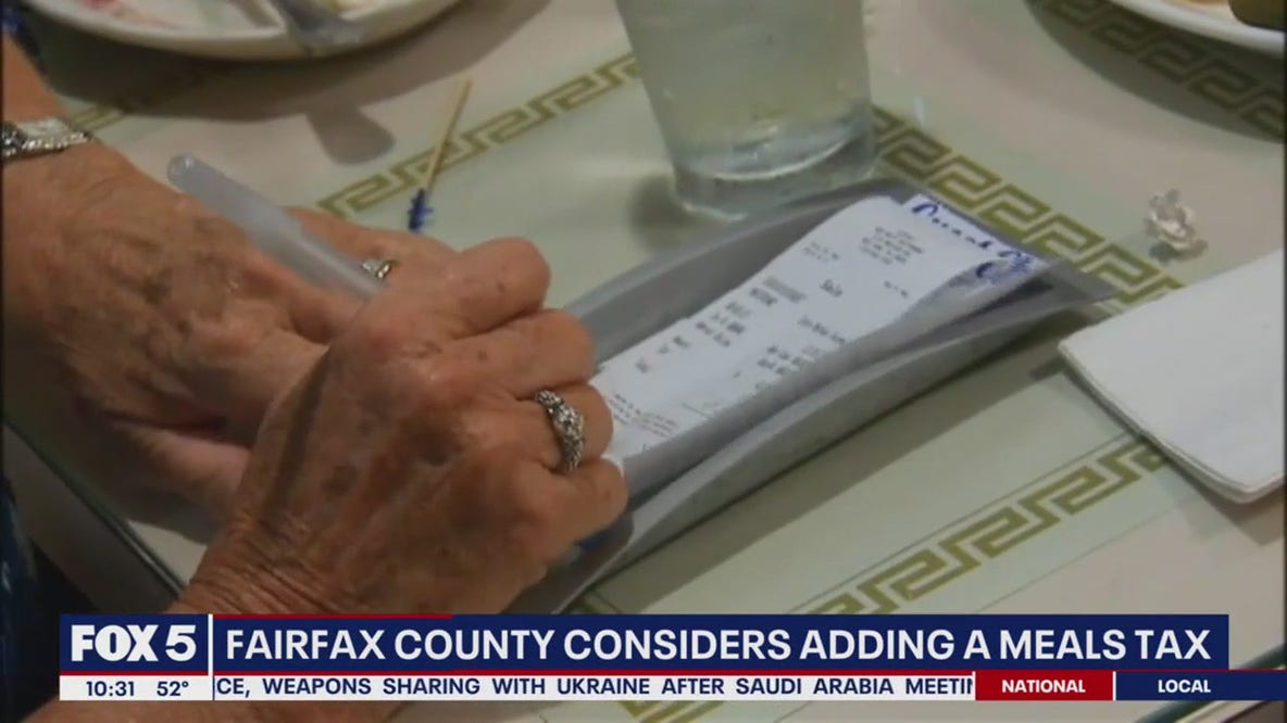 Fairfax County considers adding a tax on meals